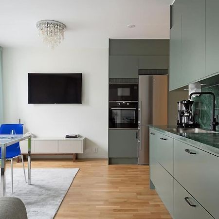 Modern Elegance I Hagastaden Leilighet Stockholm Eksteriør bilde