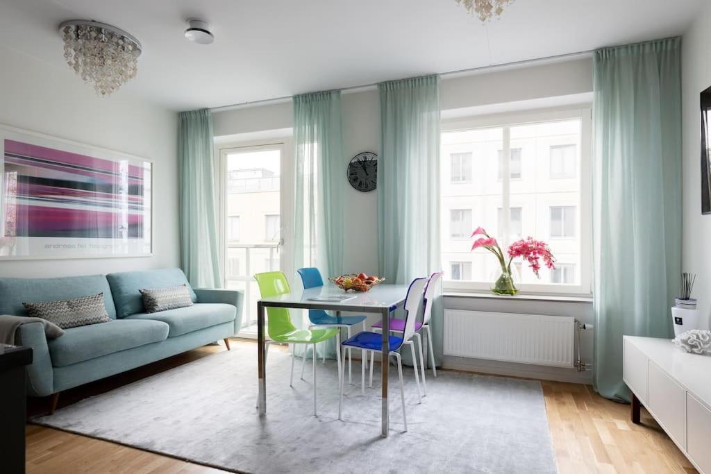 Modern Elegance I Hagastaden Leilighet Stockholm Eksteriør bilde