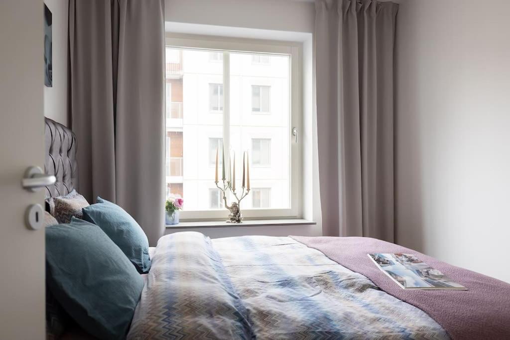 Modern Elegance I Hagastaden Leilighet Stockholm Eksteriør bilde