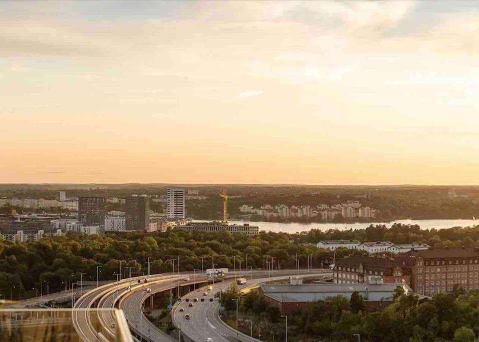 Modern Elegance I Hagastaden Leilighet Stockholm Eksteriør bilde