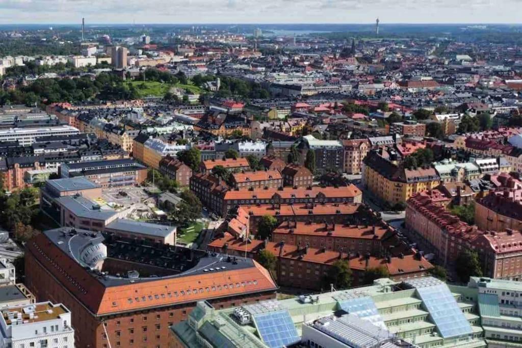 Modern Elegance I Hagastaden Leilighet Stockholm Eksteriør bilde